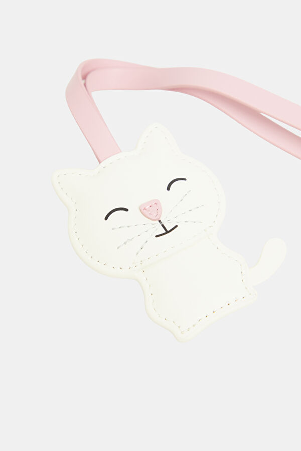 White Leather Charm 2