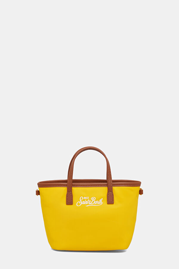 City Bag Mini Nylon Yellow Bag