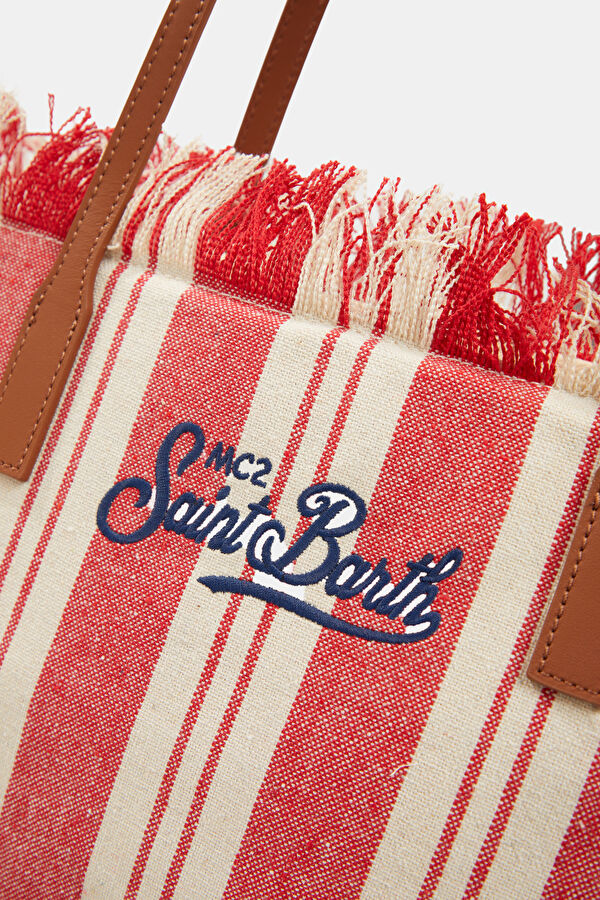 Red Striped Bag 4
