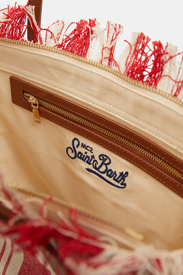 Red Striped Bag 5