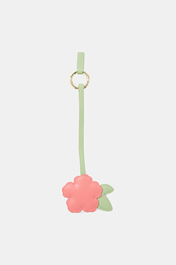 Pink Leather Charm 2