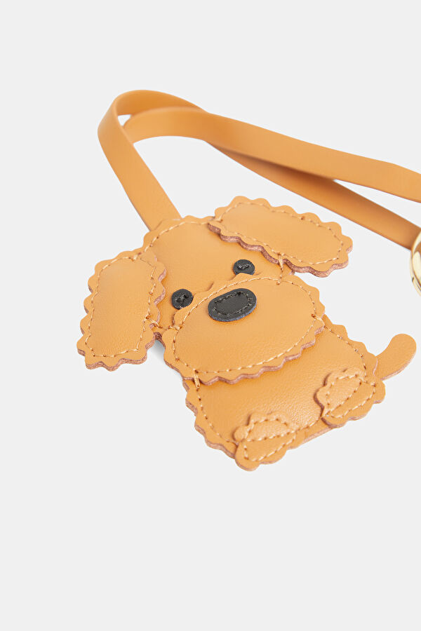 Brown Leather Charm 2