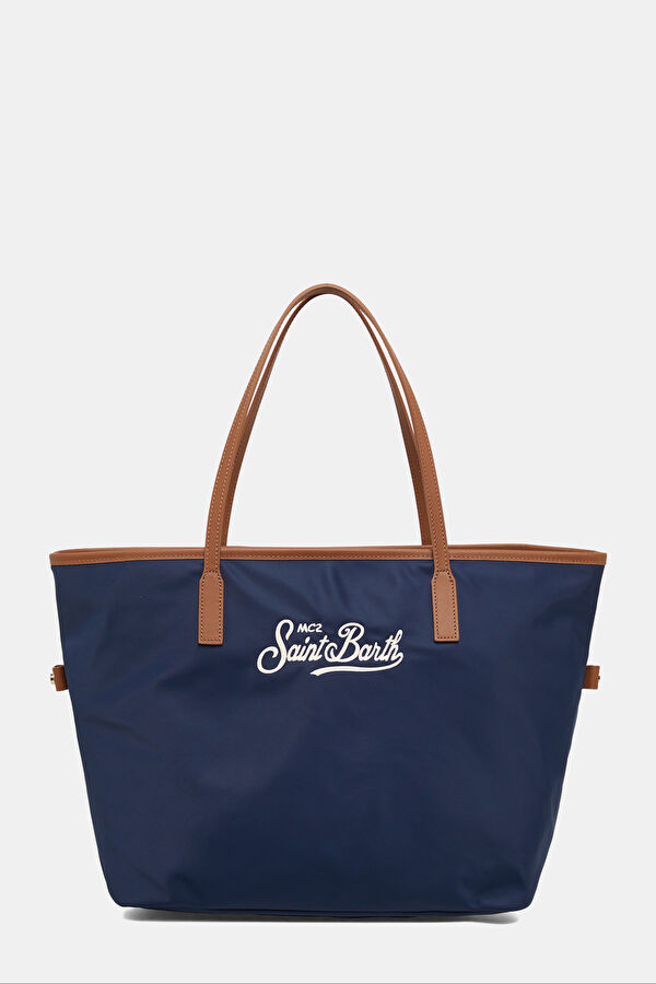 City Bag Nylon Navy Bag