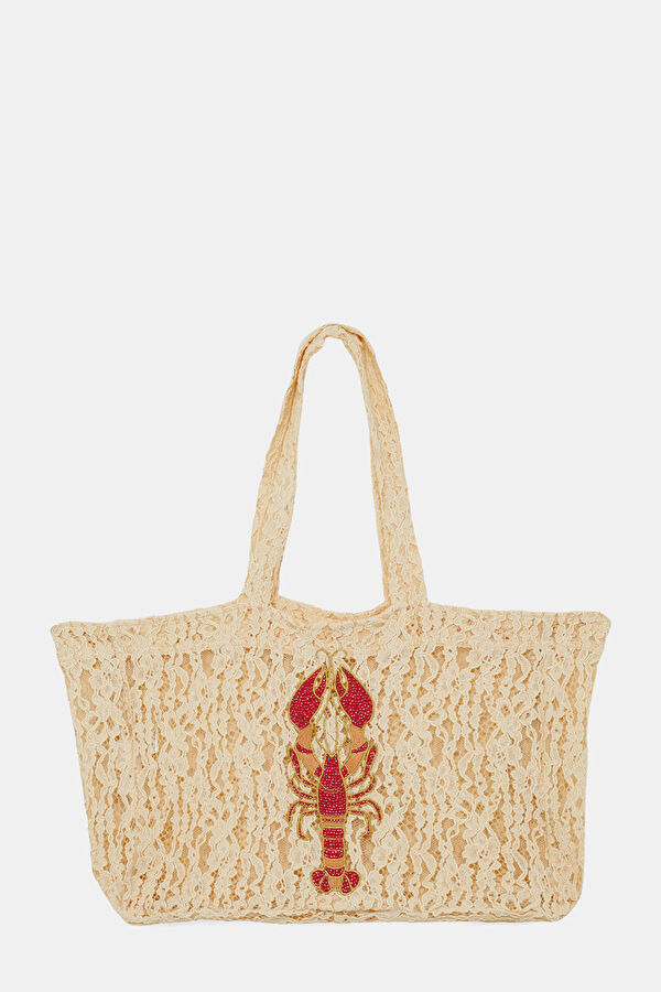 Sunrise Sky Tessa Beige Patterned Bag