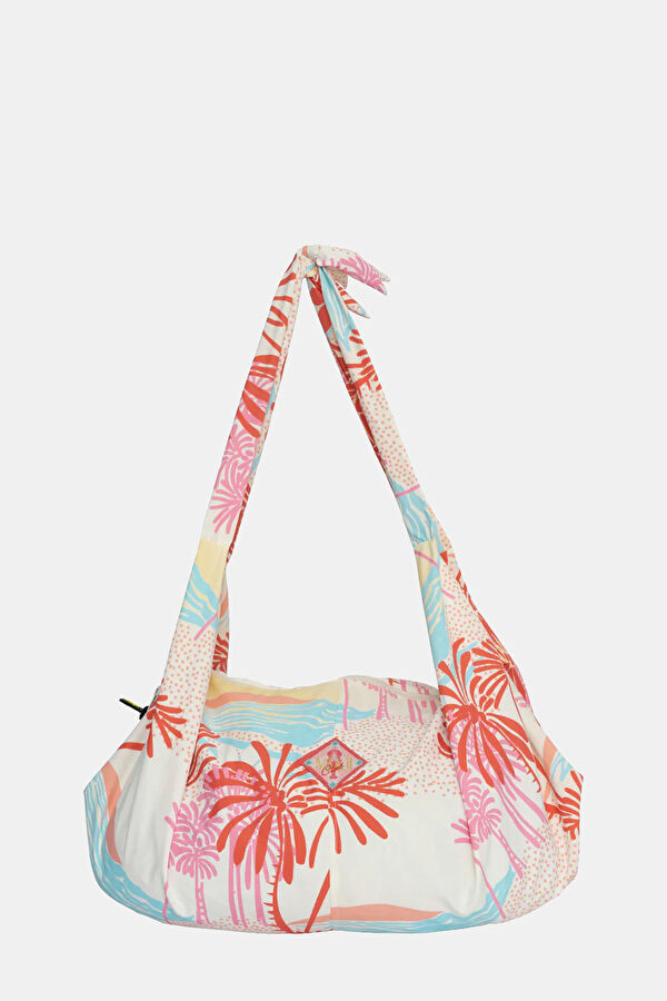 White Patterned Bag