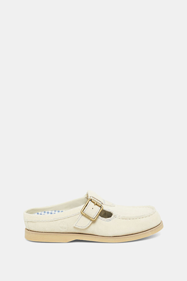 Classic Beige Women's Boat Shoes