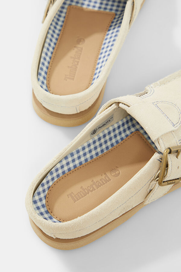 Classic Beige Women's Boat Shoes 5