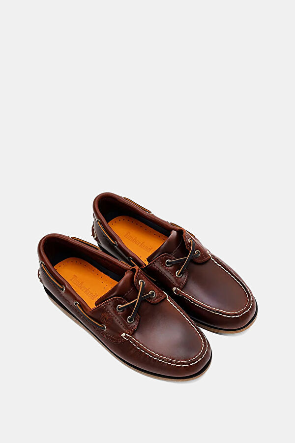 Classic Khaki Men's Boat Shoes 6