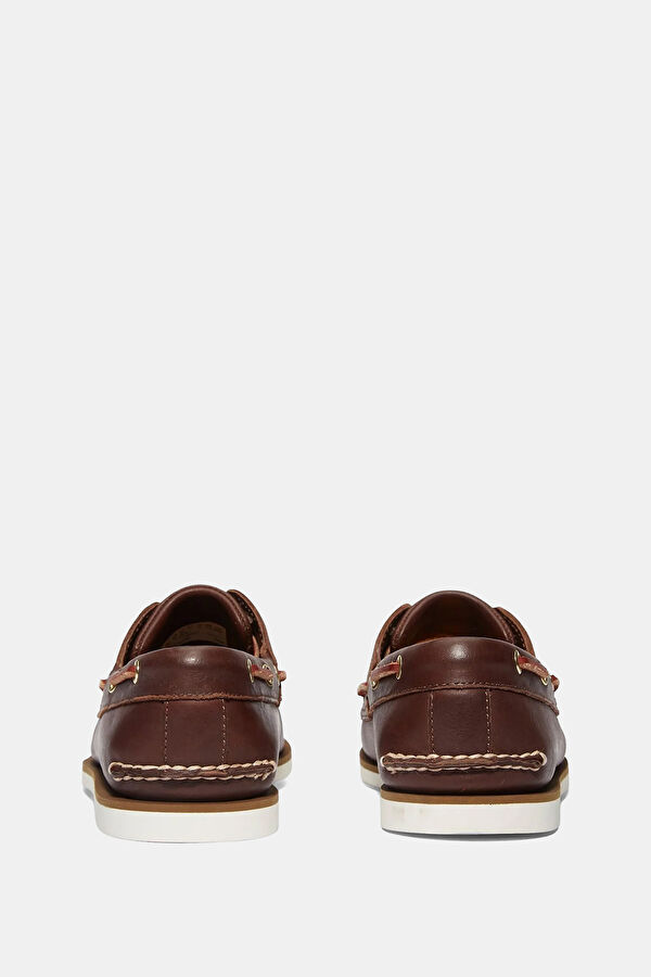 Classic Brown Men's Boat Shoes 6