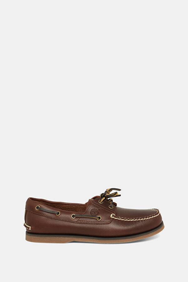 Classic Brown Men's Boat Shoes