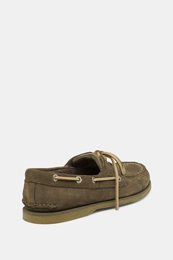 Classic Khaki Men's Boat Shoes 3