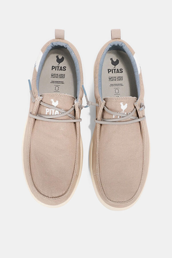 Biarritz Bej Erkek Boat Shoe 5