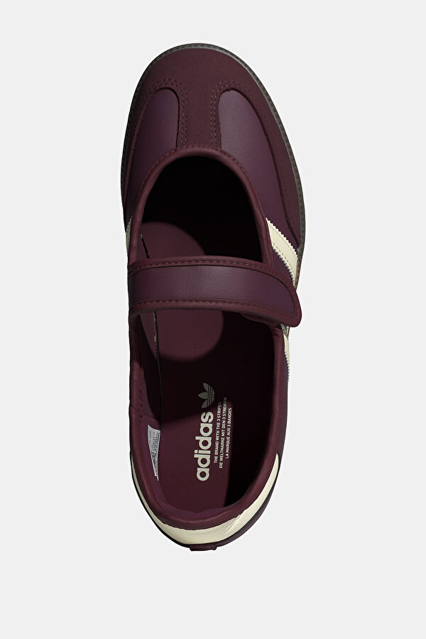 Samba Jane Burgundy Flats 6