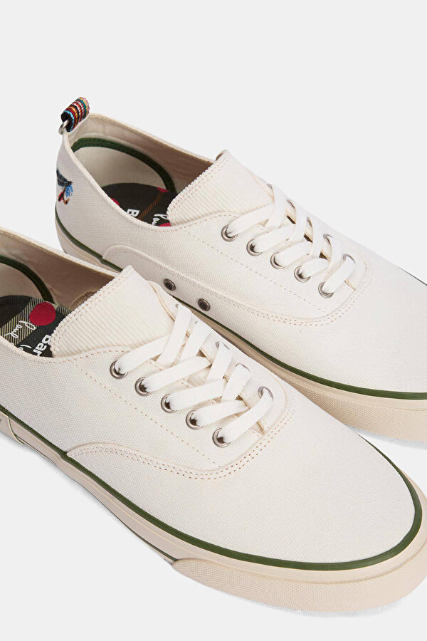 X Paul Smith Plimsoll Beyaz Erkek Spor Ayakkabı 3
