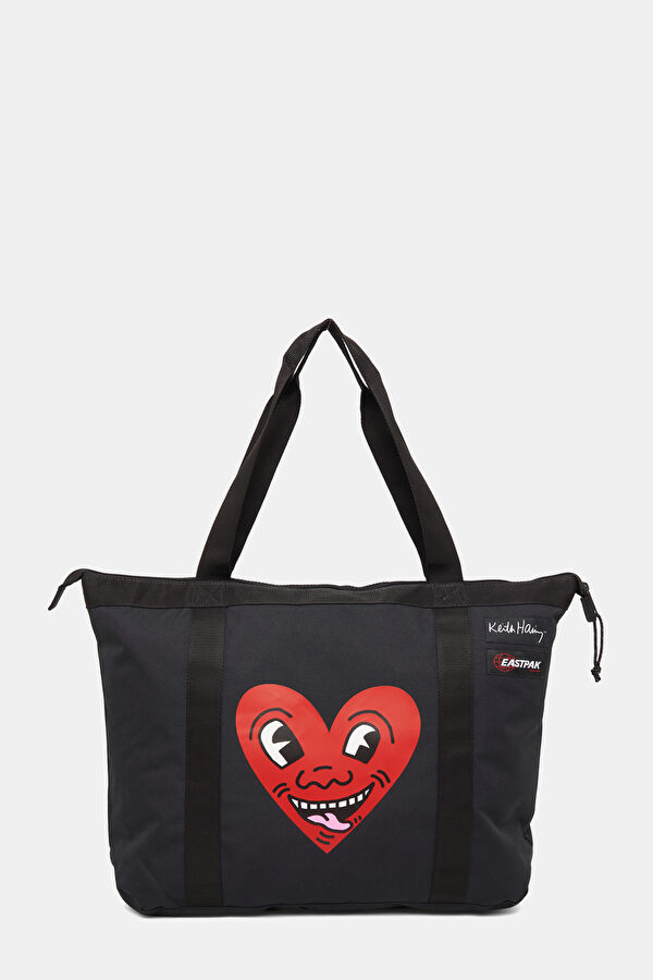 X Keith Haring Travel Tote Black Bag
