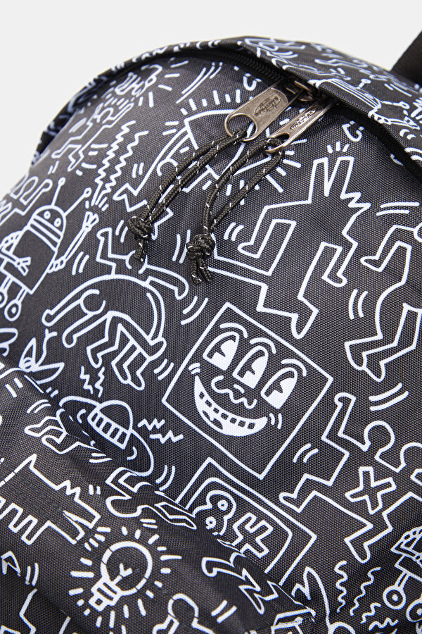 X Keith Haring Day Pak'r Siyah Çanta 4