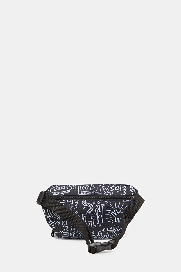 X Keith Haring Springer Siyah Çanta 3