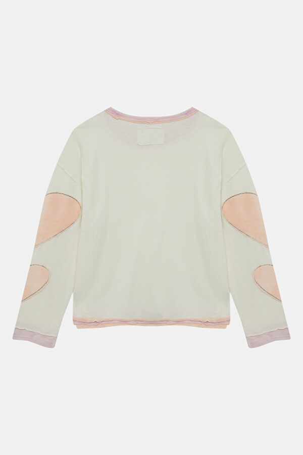 Mint O Yaka Kadın Sweatshirt 2