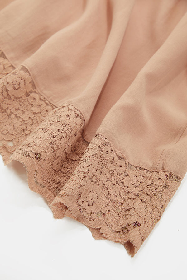 Beige Mini Women's Dress 4