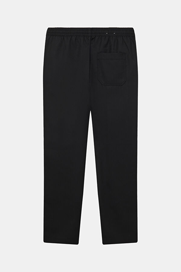Black Straight Leg Men's Pants 2