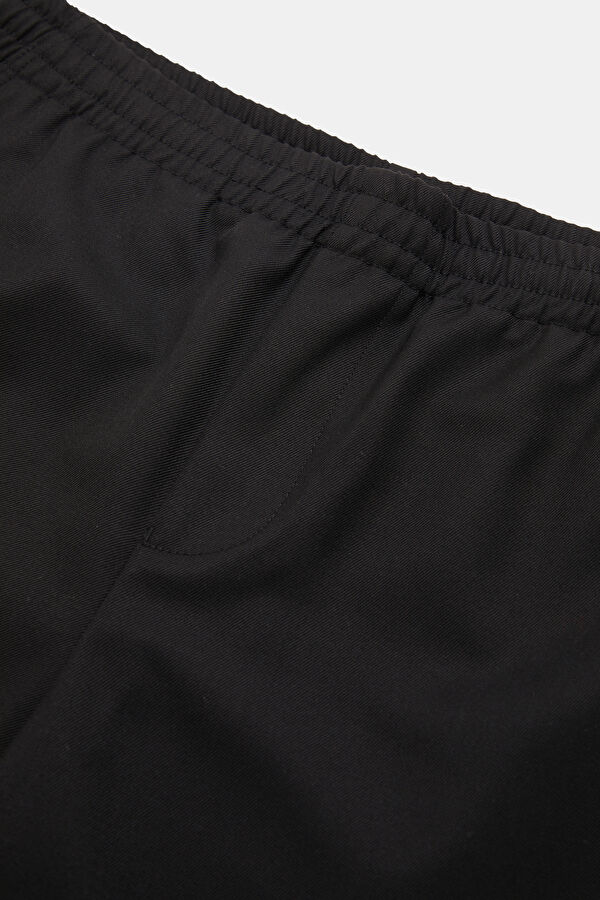 Black Straight Leg Men's Pants 3