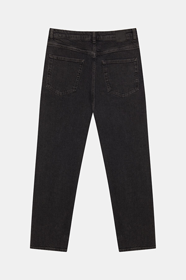 Antrasit Straight Erkek Jean Pantolon 5