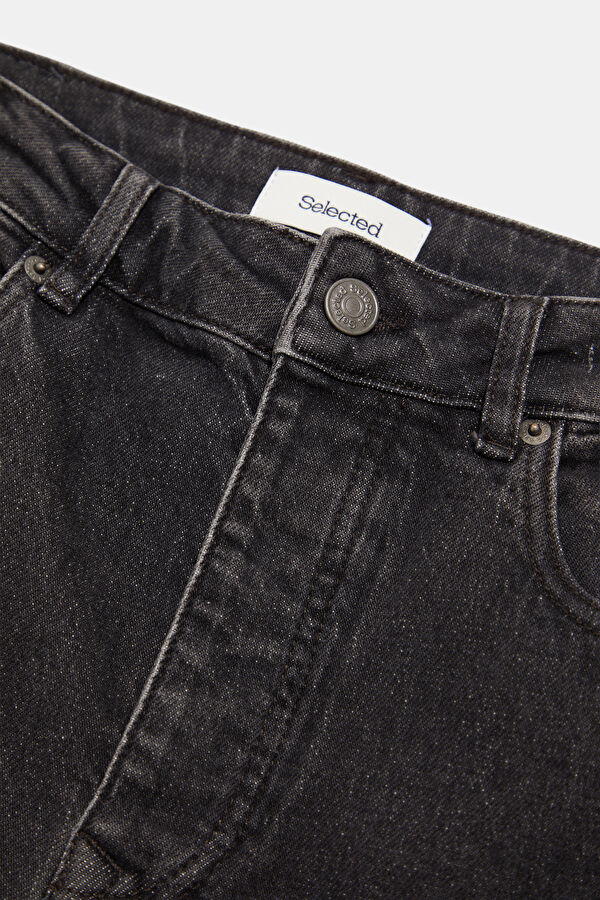Antrasit Straight Erkek Jean Pantolon 6