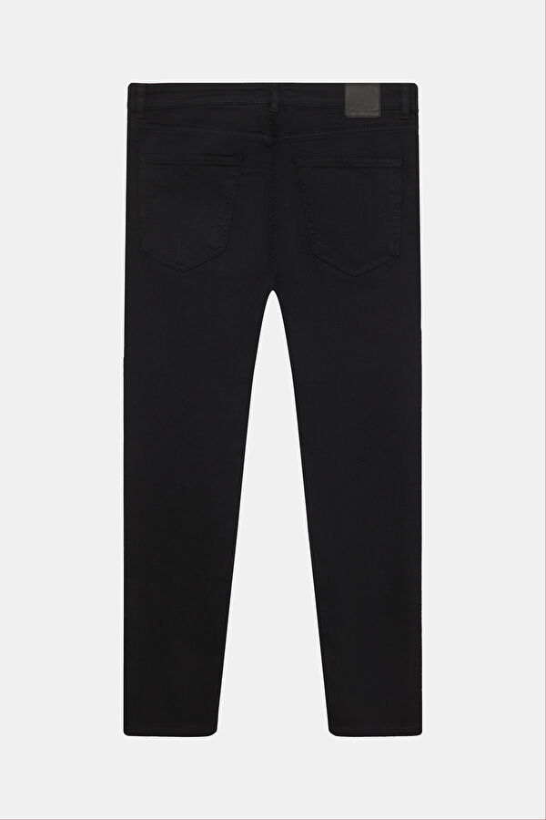 Black Straight Leg Jeans Men's Pants 2