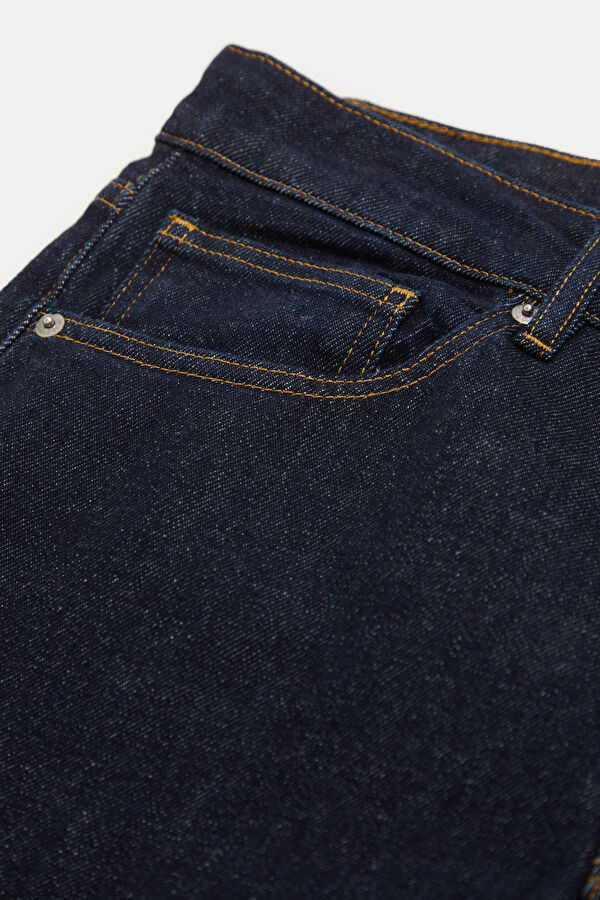 Indigo Straight Leg Jeans Men's Pants 4