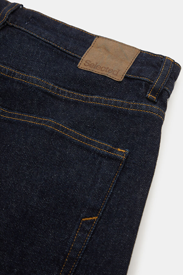 Indigo Straight Leg Jeans Men's Pants 5