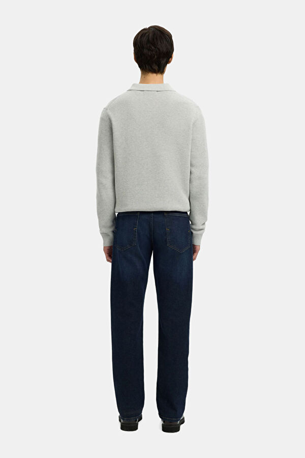 İndigo Straight Erkek Jean Pantolon 3