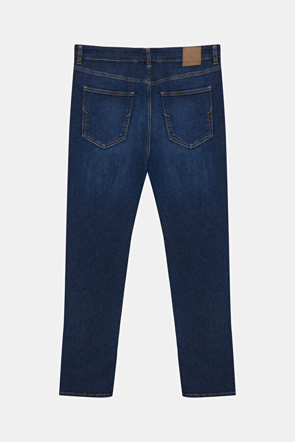 İndigo Straight Erkek Jean Pantolon 5