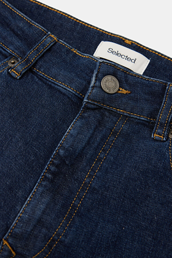 İndigo Straight Erkek Jean Pantolon 6