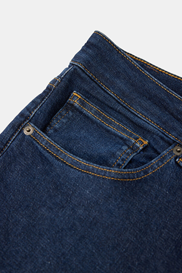 İndigo Straight Erkek Jean Pantolon 7