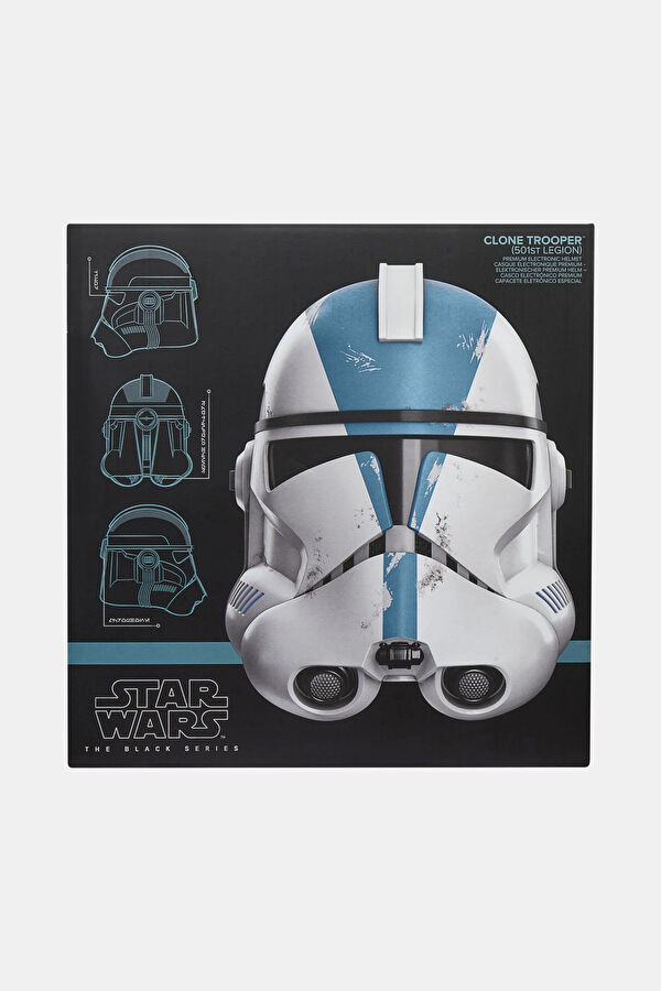 Star Wars Black Series Clone Trooper (501st Legion) Electronic Helmet 8