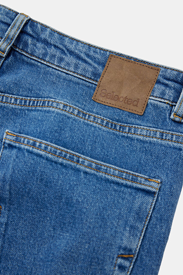 İndigo Straight Erkek Jean Pantolon 8
