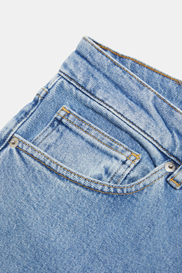 Light Blue Tapered Fit Men's Jeans 7