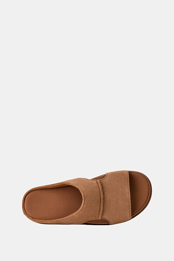 Goldenstar Hi Cutout Tan Women's Slippers 6
