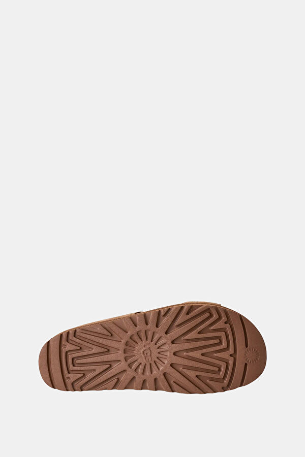 Goldenstar Hi Cutout Tan Women's Slippers 7