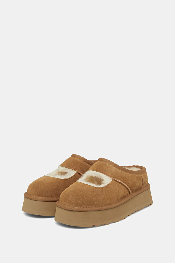 Bea Mary Jane Tan Women's Slippers 2