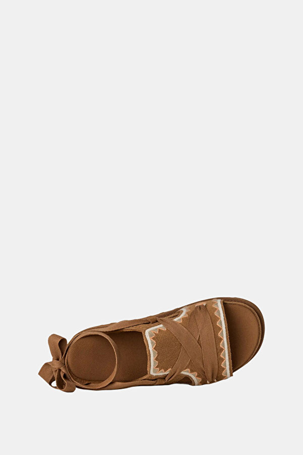 Goldenstar Hi Artistitch Tan Women's Sandals 6