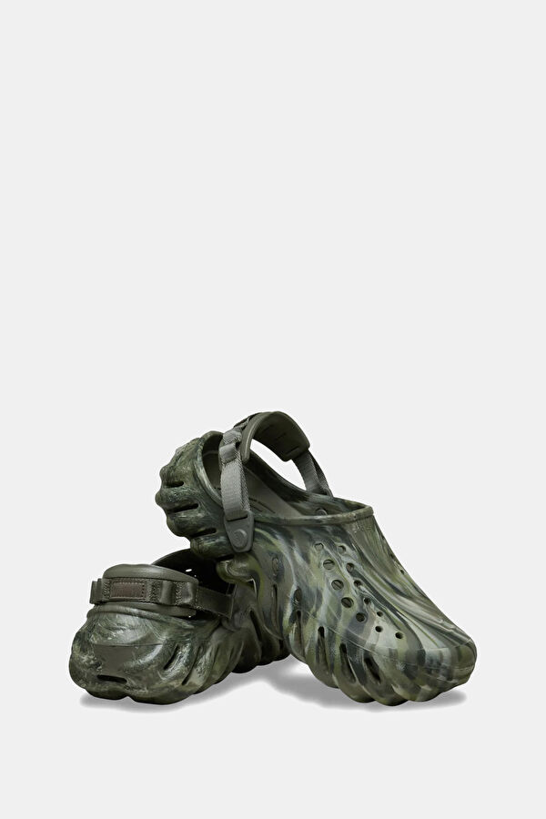 Echo Marbled Clog Khaki Men's Slippers 6