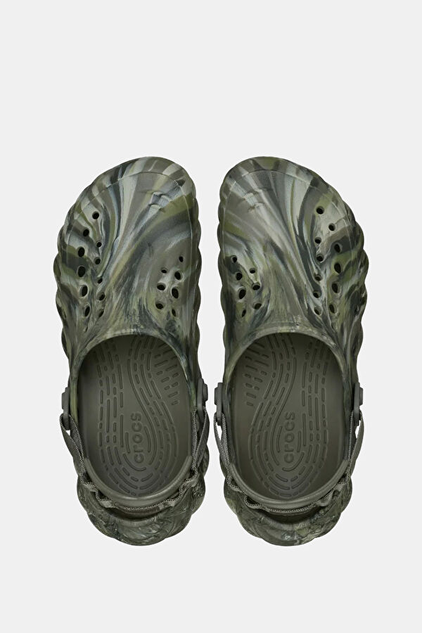 Echo Marbled Clog Khaki Men's Slippers 7