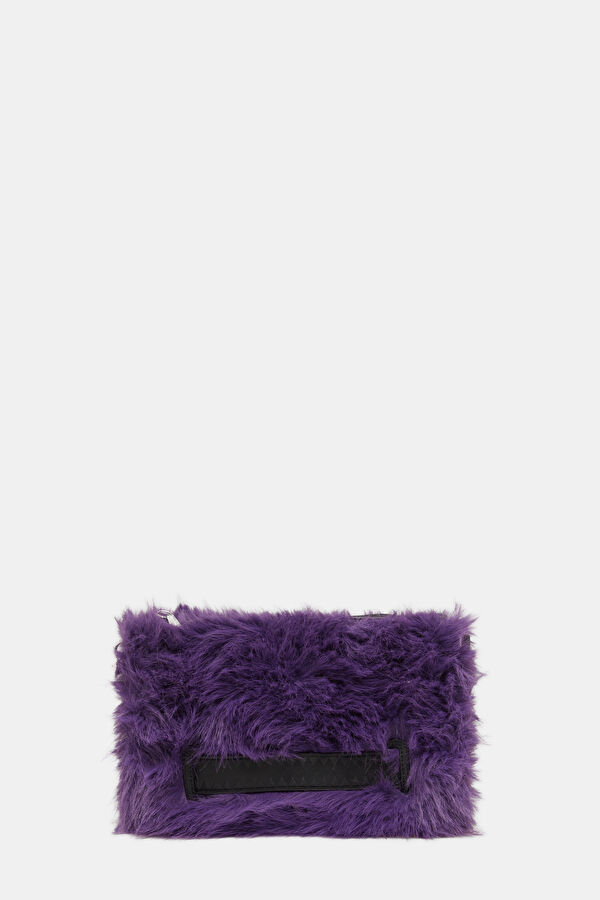 Fur Cray Purple Crossover Bag 3