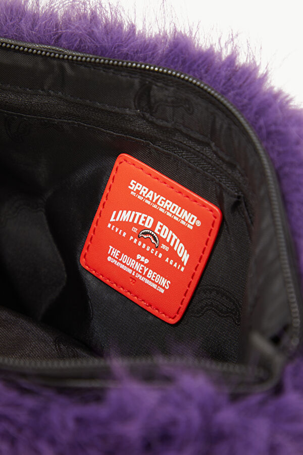 Fur Cray Purple Crossover Bag 7
