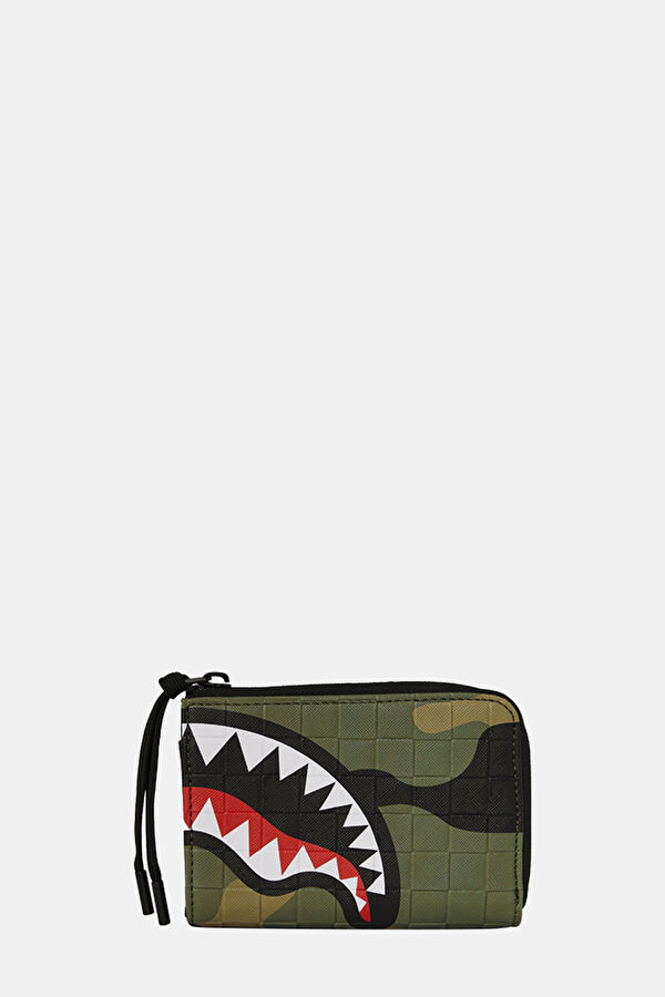 Woodland Camo Check Black Wallet 3