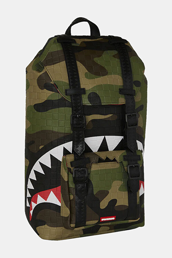 Woodland Camo Check Kahve Çanta 2