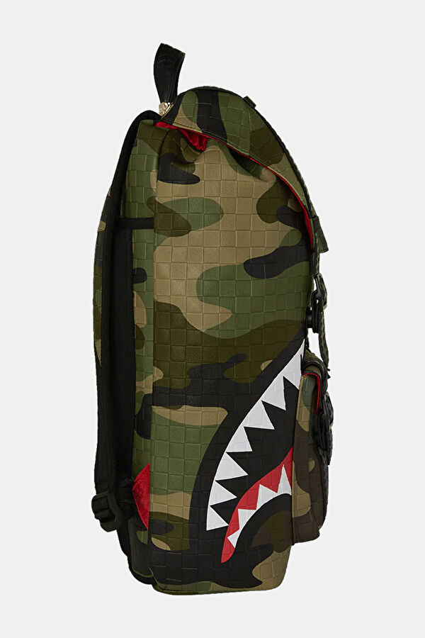 Woodland Camo Check Kahve Çanta 3