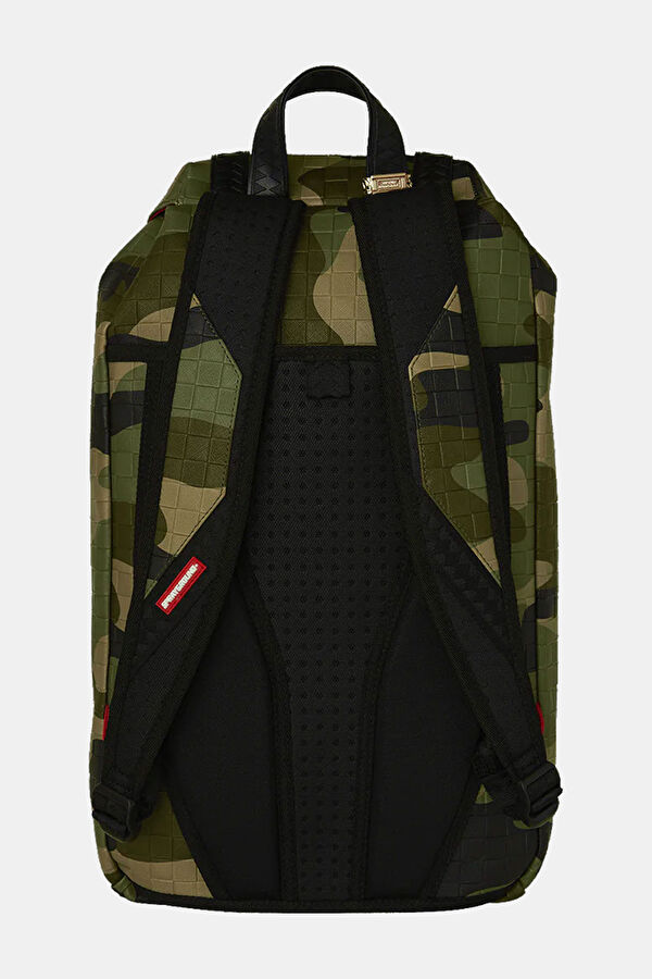 Woodland Camo Check Kahve Çanta 4