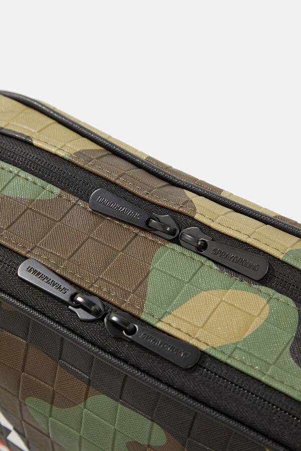 Woodland Camo Check Toiletry Multicolored Bag 4